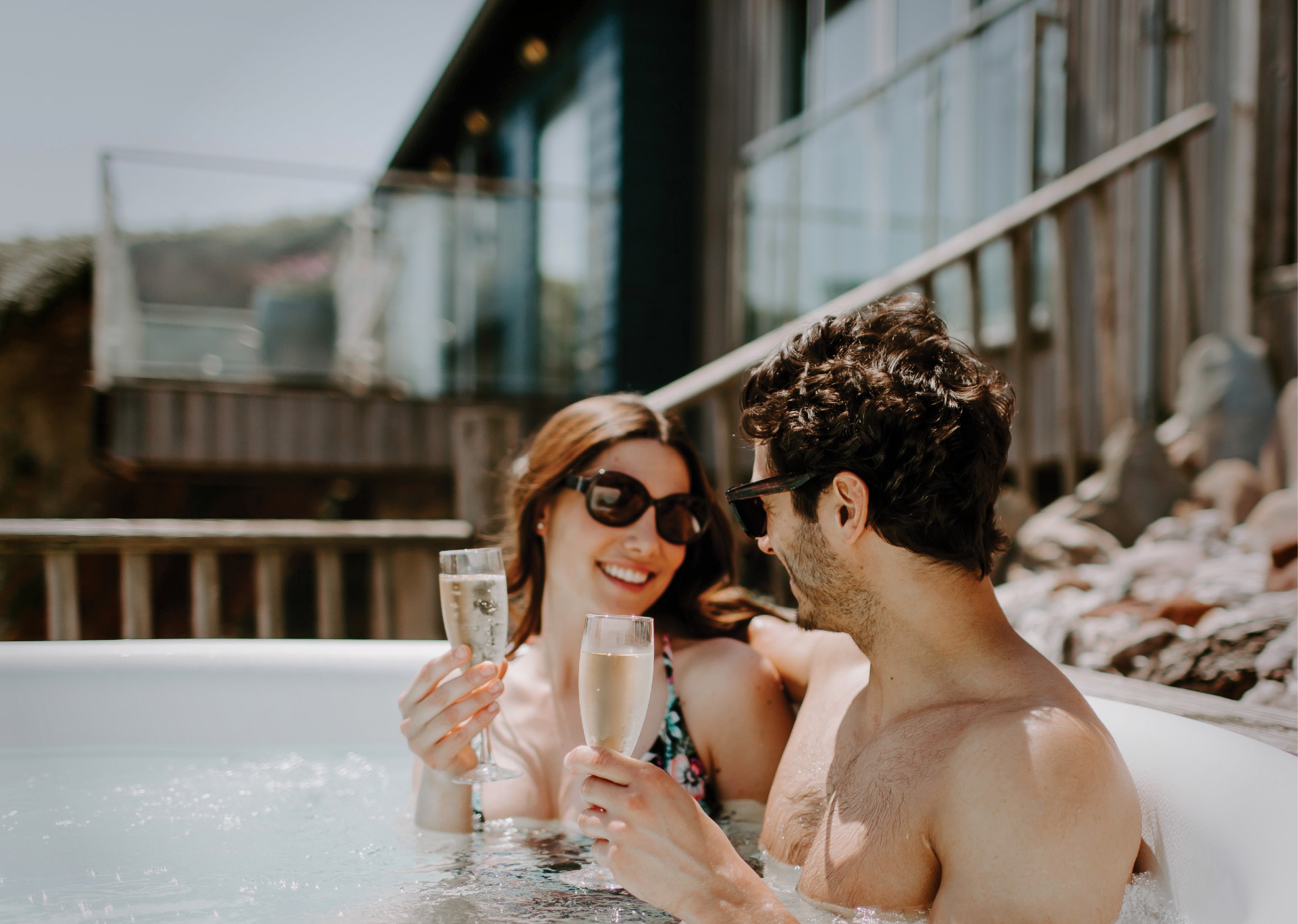 Beach House hot tub