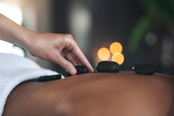 Hot stone massage