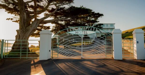 Burgh Island Hotel Gates